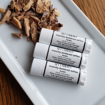 Crunchy Buttered Toffee Lip Balm