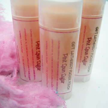 Spun Pink Sugar Lip Balm