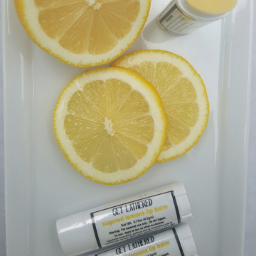 Sugared Lemons Handmade Lip Balm Vegan